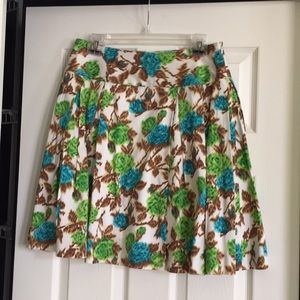 Milly Colorful A-Line Skirt, Size 8
